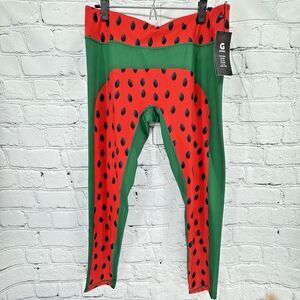 NWT GRRRL Watermelon Leggings Martina Size (42''-47') Squat Proof Stretchy Fun
